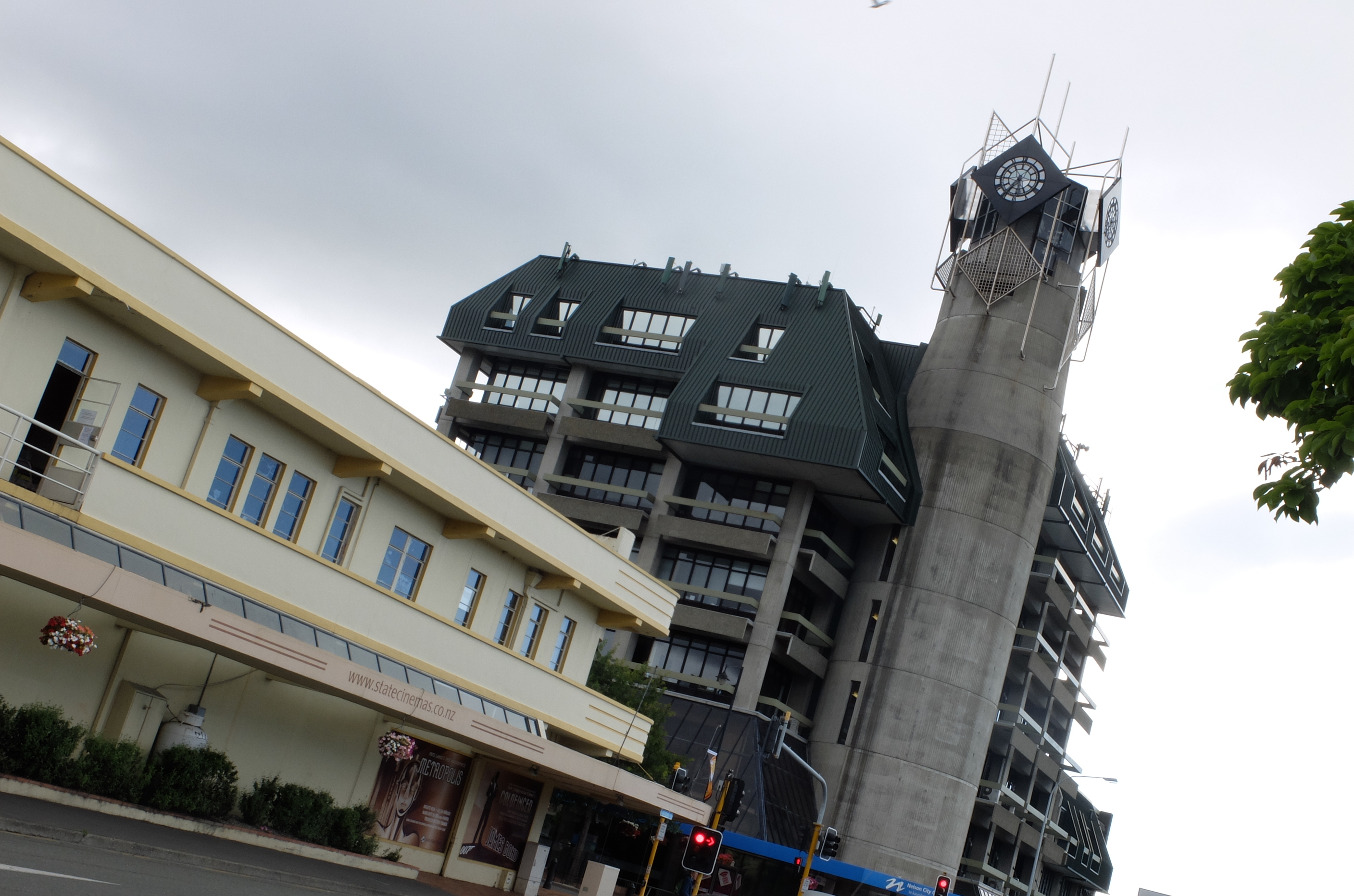 Nelson : State cinema & City Council Tower