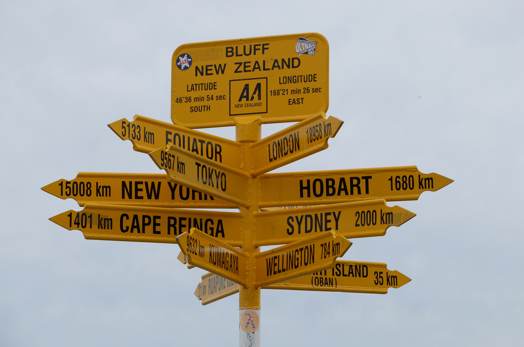 stirling point pancarte distances