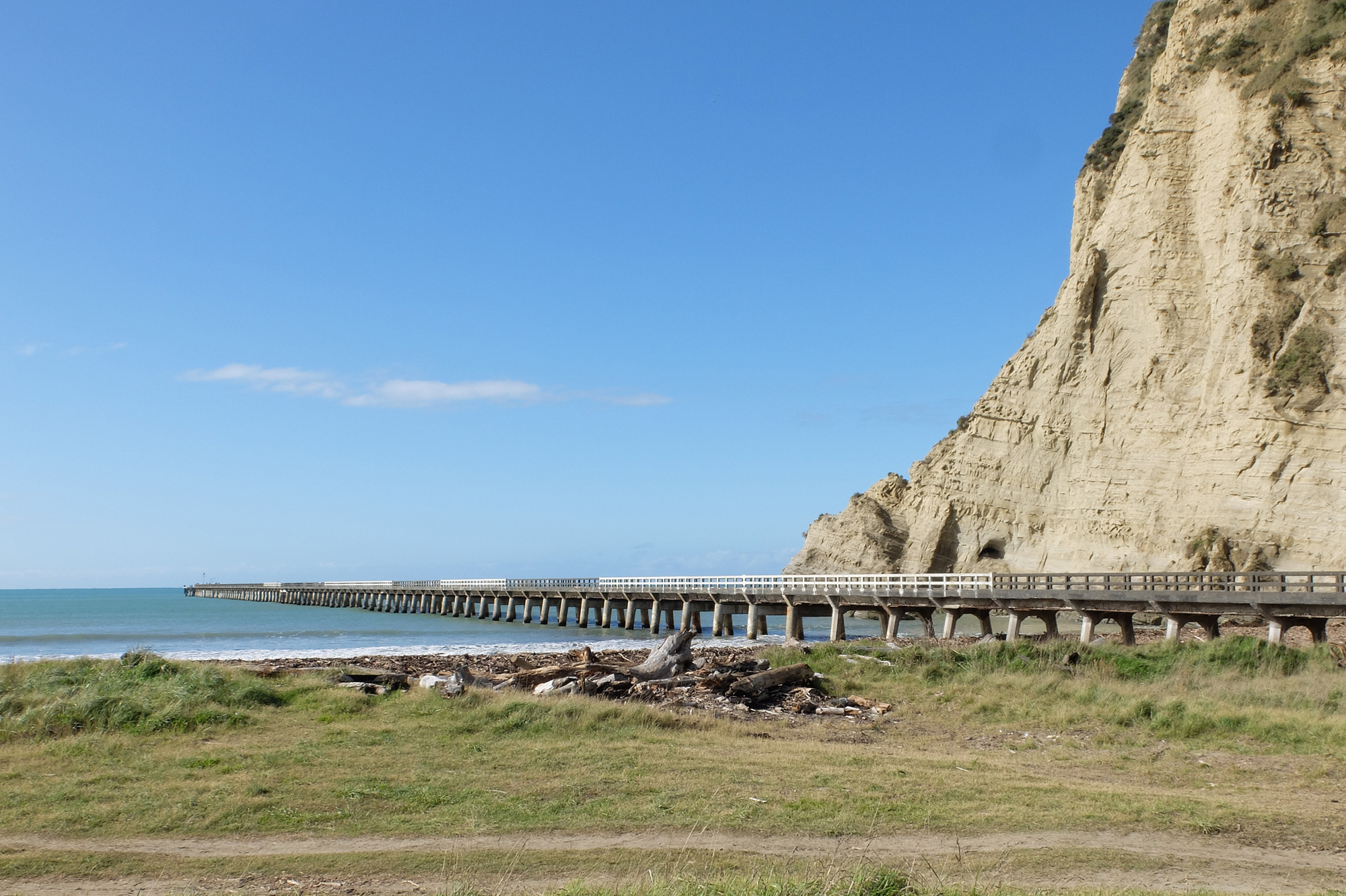 old wharf tolaga bay