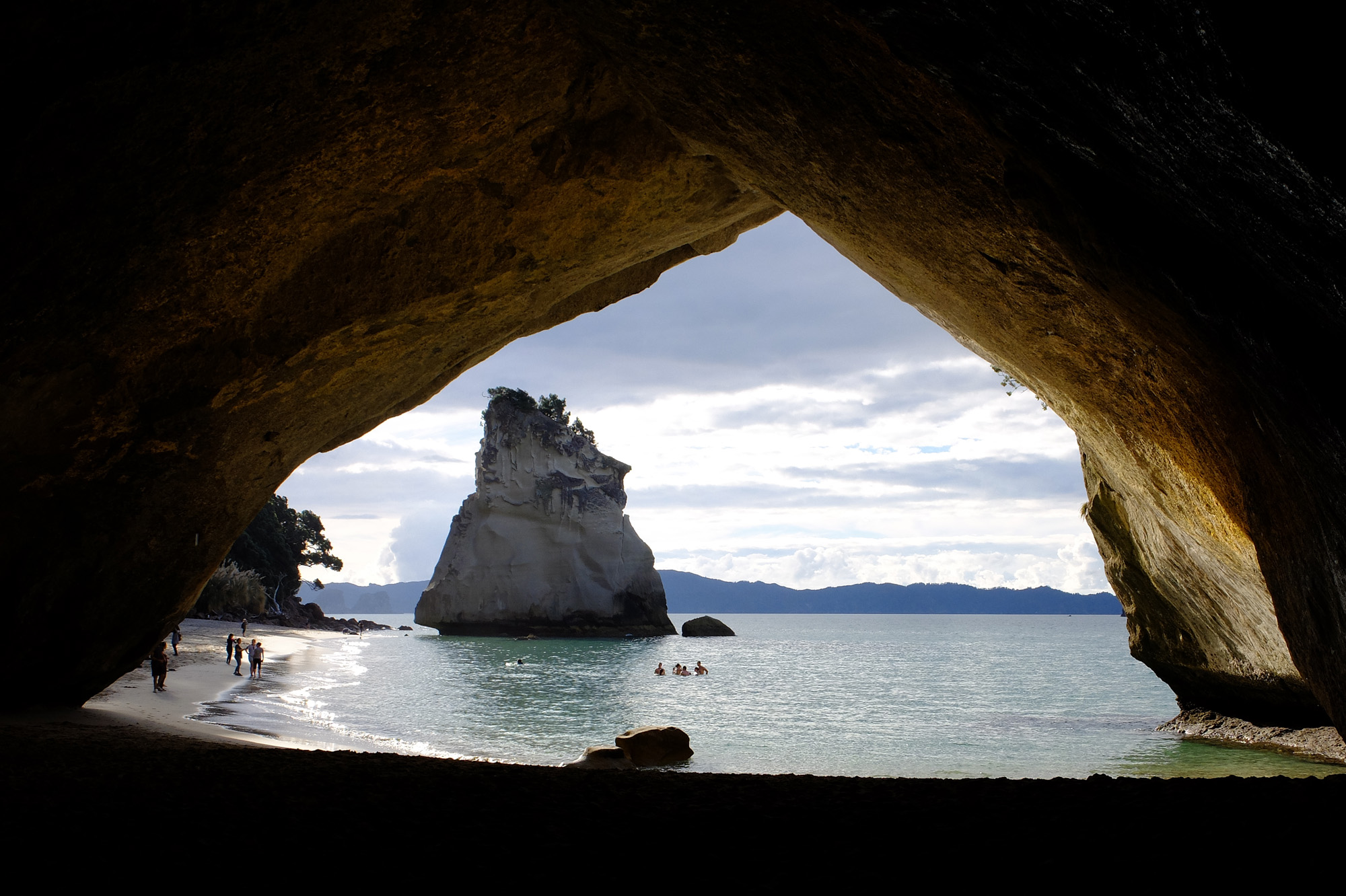 cathedral cove grotte