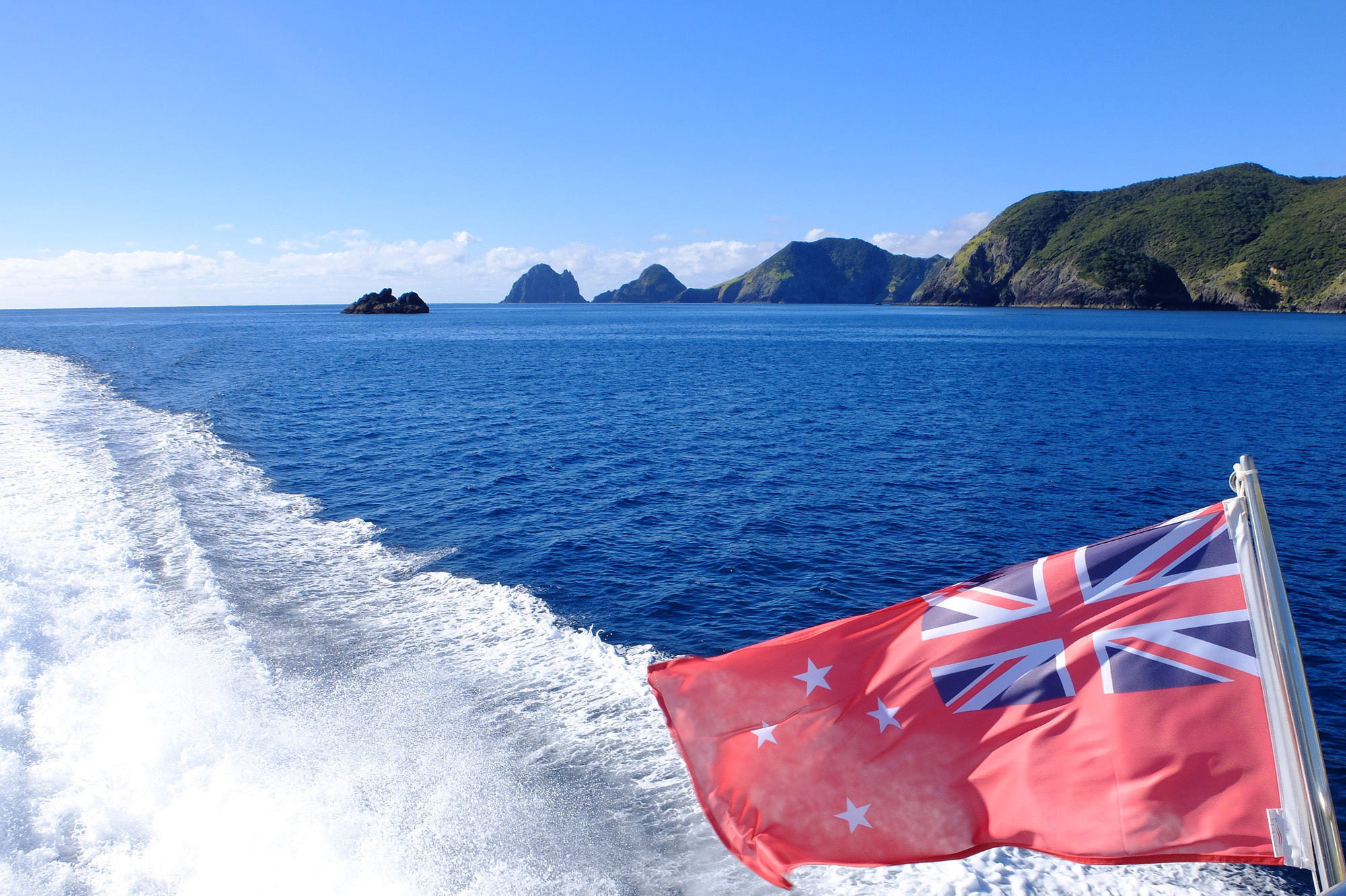 drapeau de la marine bay of islands