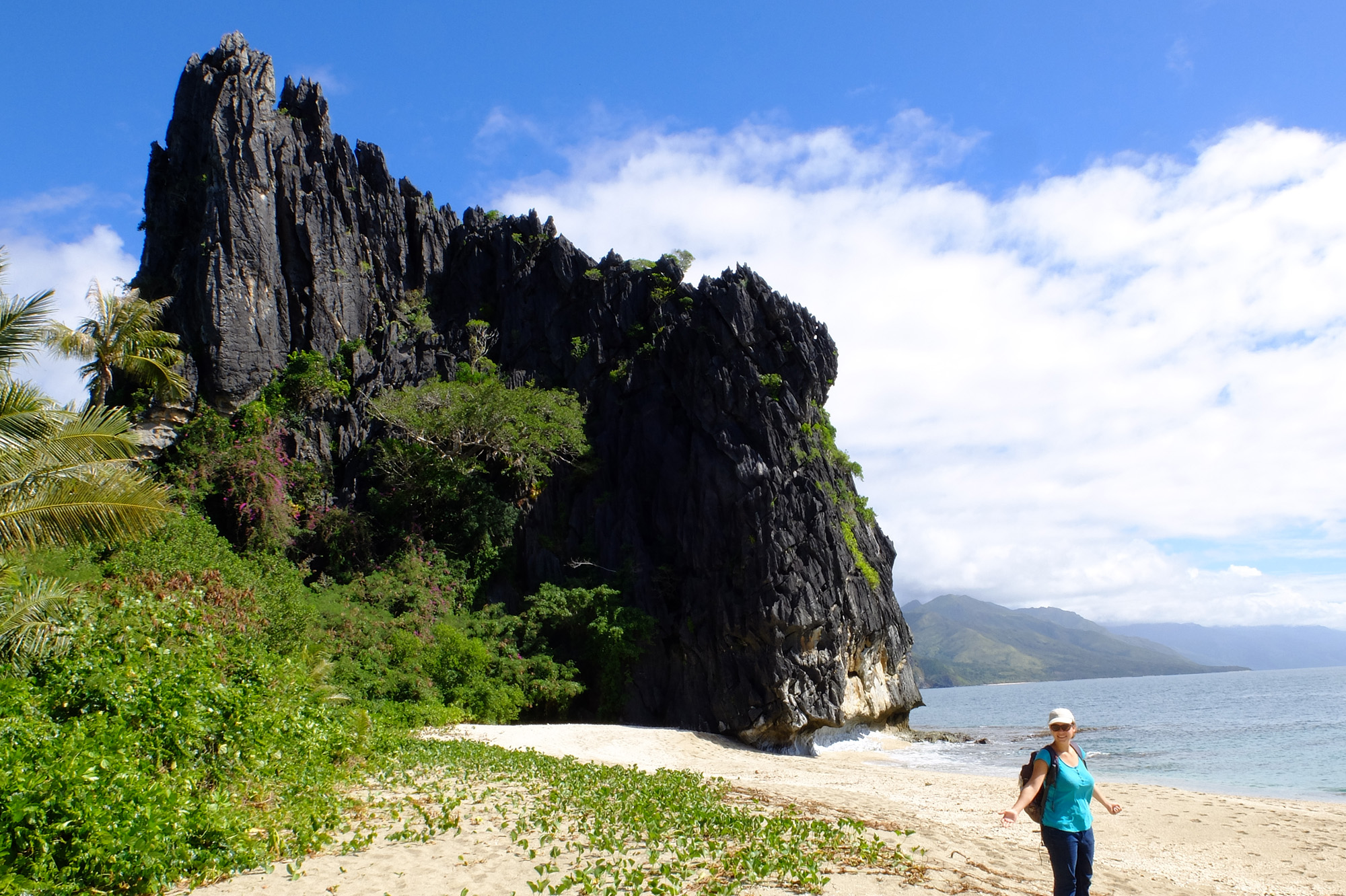 plage billet 500 rocher