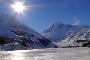 hiver aoraki mt cook